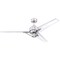 Westinghouse 54" 3-Blade Julien Indoor Brushed Nickel Ceiling Fan, Remote 7225500 - alternate 1
